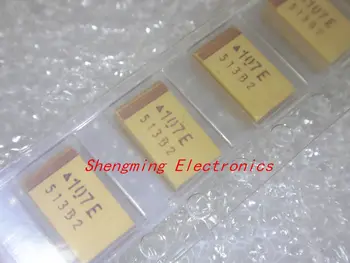 

100PCS 7343 107E 25V 100UF D type SMD tantalum capacitor