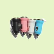 4 шт. 12-24 в USB Автомобильное зарядное устройство для прикуривателя 1 порт 5 В выход мини портативное автомобильное USB зарядное устройство для путешествий