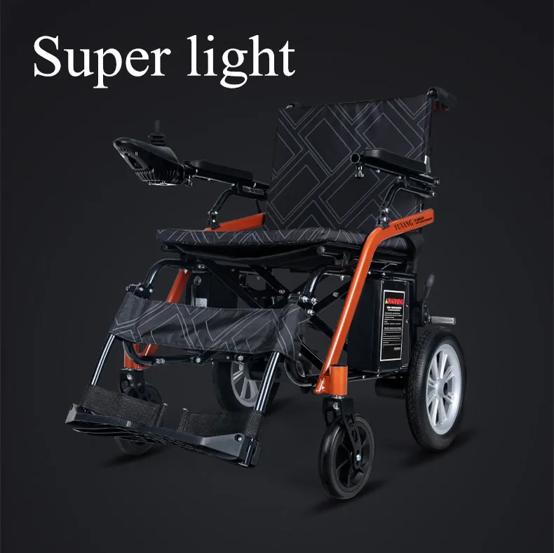  2019 New model foldabled lightweight electric wheelchair can be put into the truck
