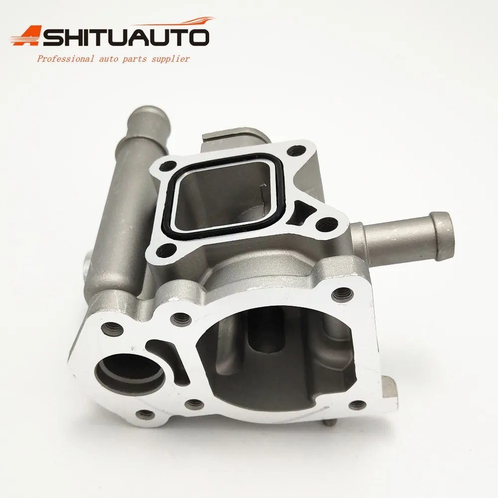 Aluminum Engine Cooling Thermostat Housing Cover with Sensor For Chevrolet Cruze Epica Opel Astra Vectra96984103 96817255