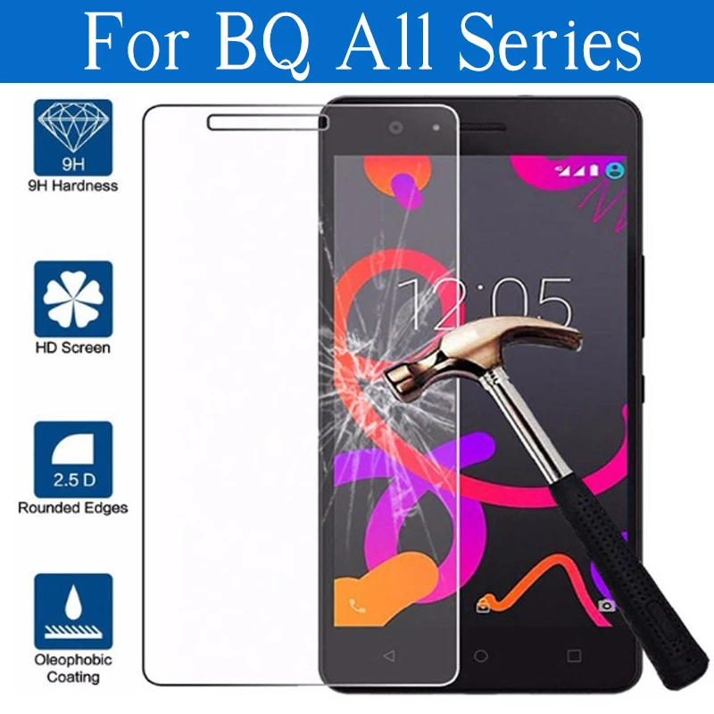 

Screen Protector On For BQ Strike 5020 Aquaris X X5 U Lite Plus BQS5020 Tempered Glass Protective Film Protection Glas Protect