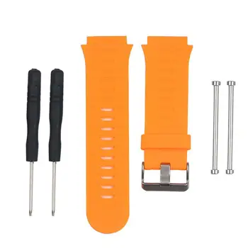 

HL 2017 Soft Silicone Strap Replacement Watch Band + Lugs Adapters For Garmin Forerunner FR 920XT GPS Watch drop shipping oct23