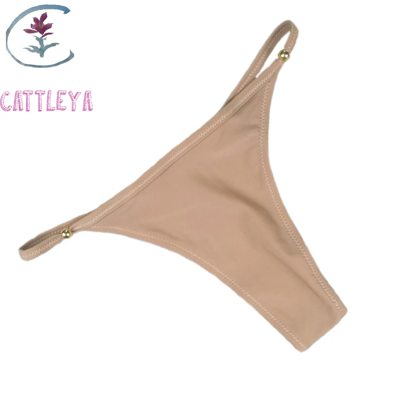 CATTLEYA пляжная одежда бикини низ купальник сексуальный мини стринги для женщин