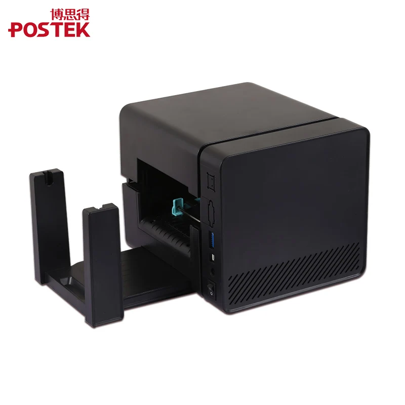Postek E200 طابعة باركود الحرارية/الحرارية نقل طابعة باركود مجوهرات التسمية/التسمية/اللوجستية تسمية طابعة