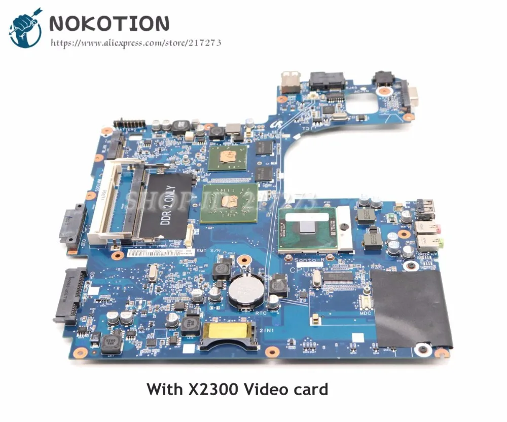 NOKOTION для Samsung R60 NP материнская плата ноутбука X2300|Материнские платы| |