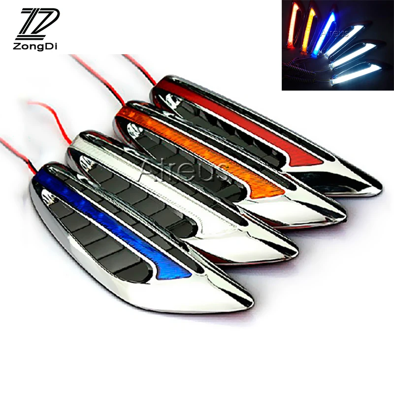 

ZD 2pc For Renault Megane 2 3 Duster VW Touran Passat B6 Golf 7 T5 T4 Fiat 500 Car Warning Steering Light Turn Signals Side Lamp
