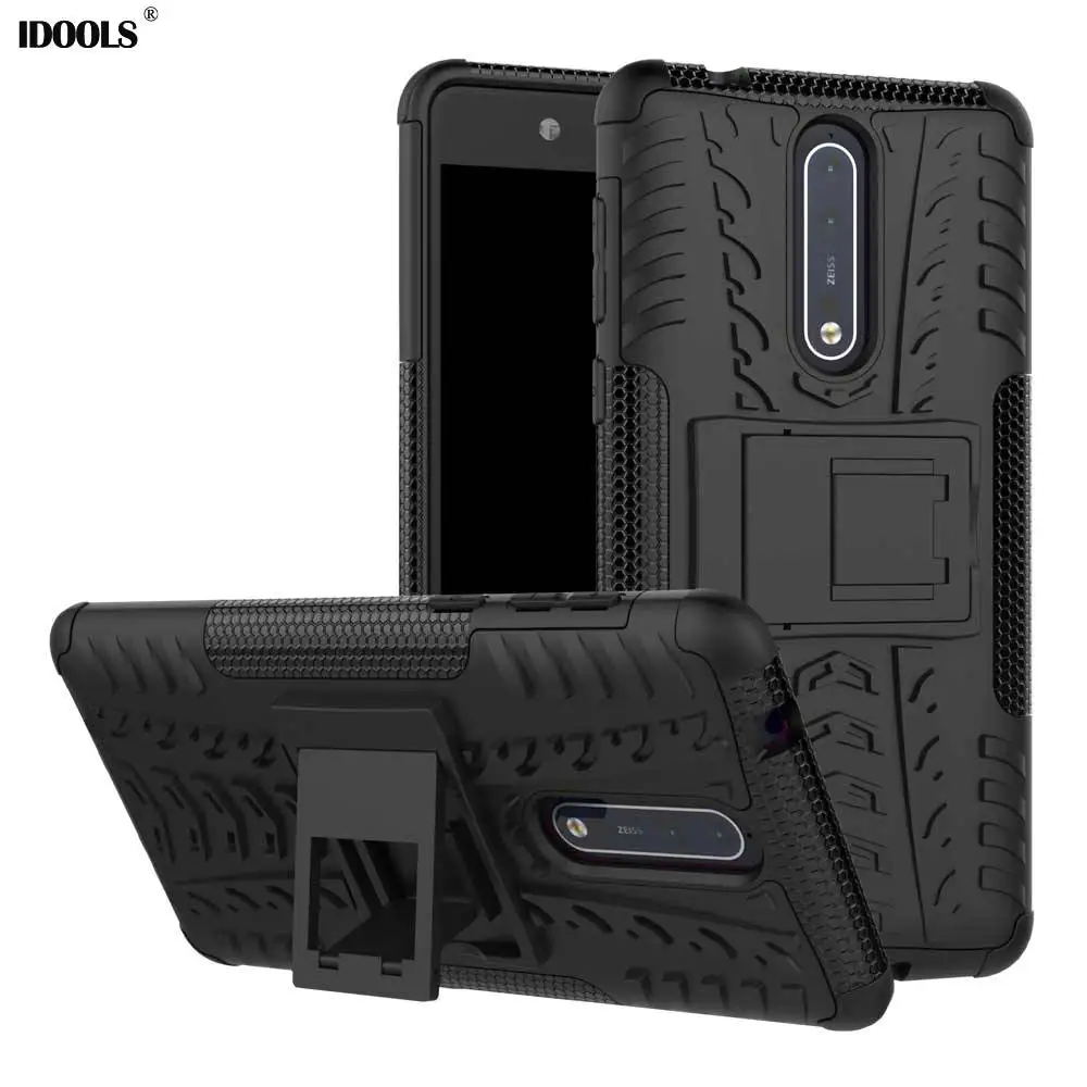 

IDOOLS Case For Nokia 8 Phone Shell Hard PC Protective Back Cover for Nokia 8 Cover Phone Bags Cases for Nokia8 5.3 inch Coque