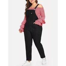 WITHZZ Новое поступление плюс размер ремень брюки сексуальные джинсовые комбинезон женщин джинсовый Ромпер комбинезон женский уличная комбинезоны