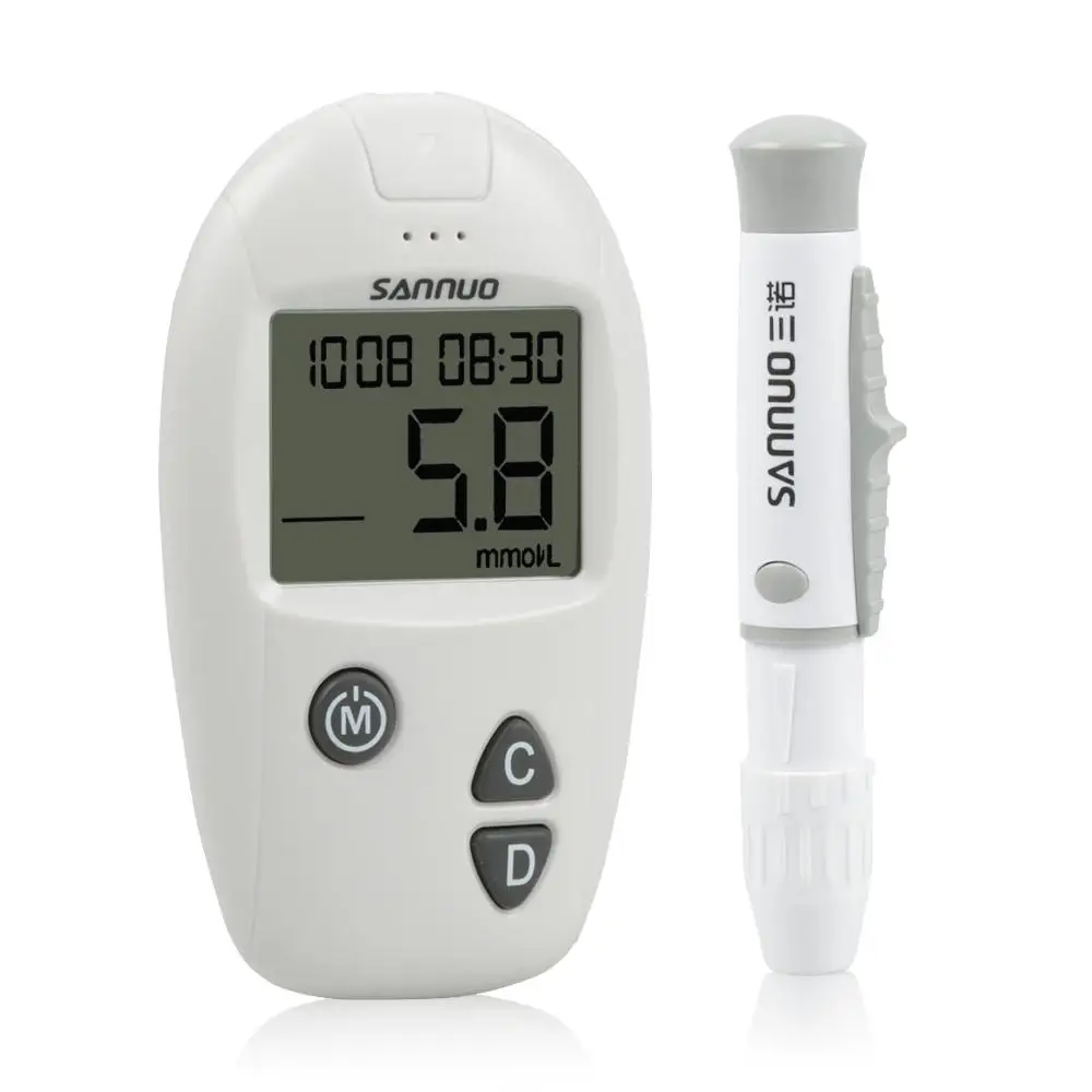 A Set Diabetic Household monitor Blood Sugar Detection Blood Glucose...