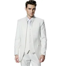 Новые мужские костюмы модные мужские, без пуговиц, подходят для торжественных случаев. Изготовленные по индивидуальному заказу для заказа(пальто+ Штаны+ жилет) для маленькой девочки