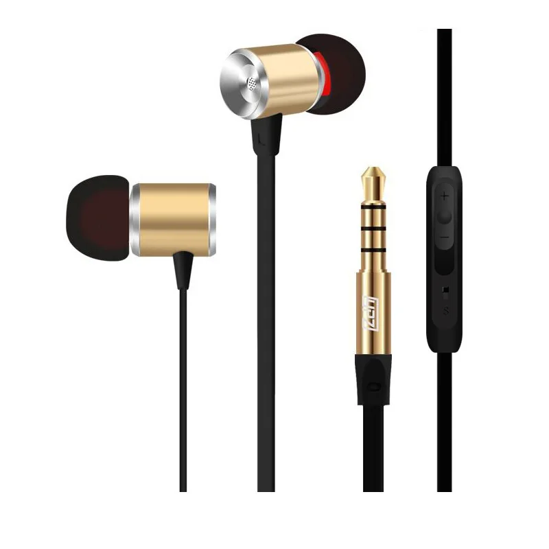 Проводные металлические наушники с микрофоном 3 5 мм HD HiFi бас стерео для Elephone C1 Max
