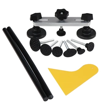 

Tools To Remove Dents Paintless Dent Repair Puller Kit Auto Tools Pulling Bridge Glue Sticks repair hammer with tap down