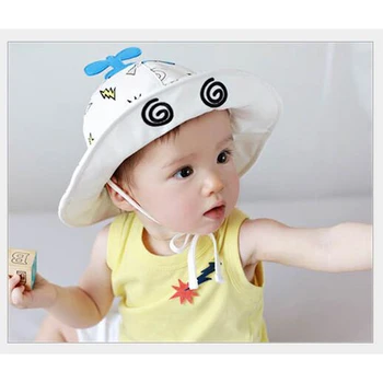 

New Arrival Baby Sun Hat Cap Child Photography Prop Spring Summer Outdoor Wide Brim Kids Baby Girl Boy Hat Beach Bucket Hat