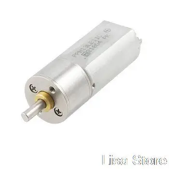 

600RPM DC 6V 16GA 16mm Dia Geared Motor for Auto Shutter