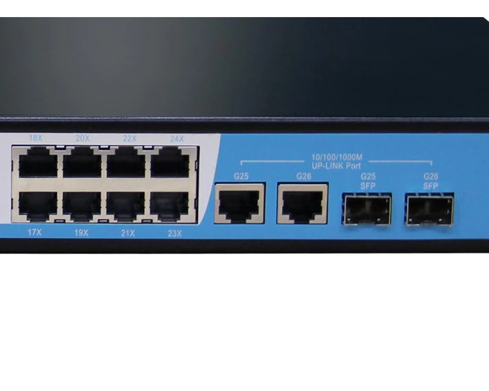 2 гигабитных utlink сети Ethernet 24 порта 360 Вт PoE коммутатор 1U рама шасси крепление