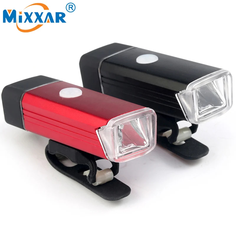 Best Dropshipping Bicycle Front Light USB Rechargeable Built-in battery LED Head Bike Lamp Handlebar Lighting Lantern Cycling light 3