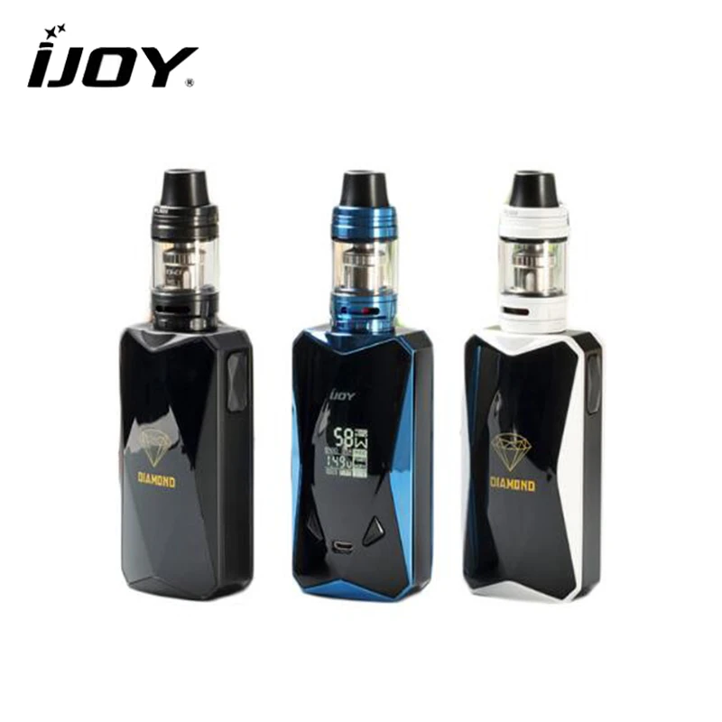 

Original IJOY Diamond PD270 Kit 234W Diamond PD270 Box MOD Vape with 4.2ml Captain X3S Tank with 20700 battery E Cigarette