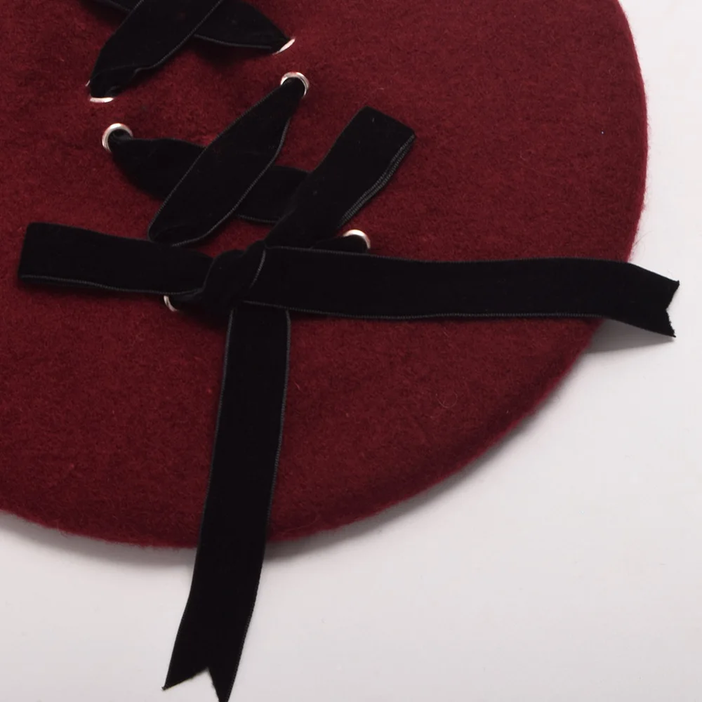 Béret Paille Tissé Style Français - Chapeau Artiste Peintre Femme Fille, Design Aéré Et Élégant, Couleur Noir, Taille Unique