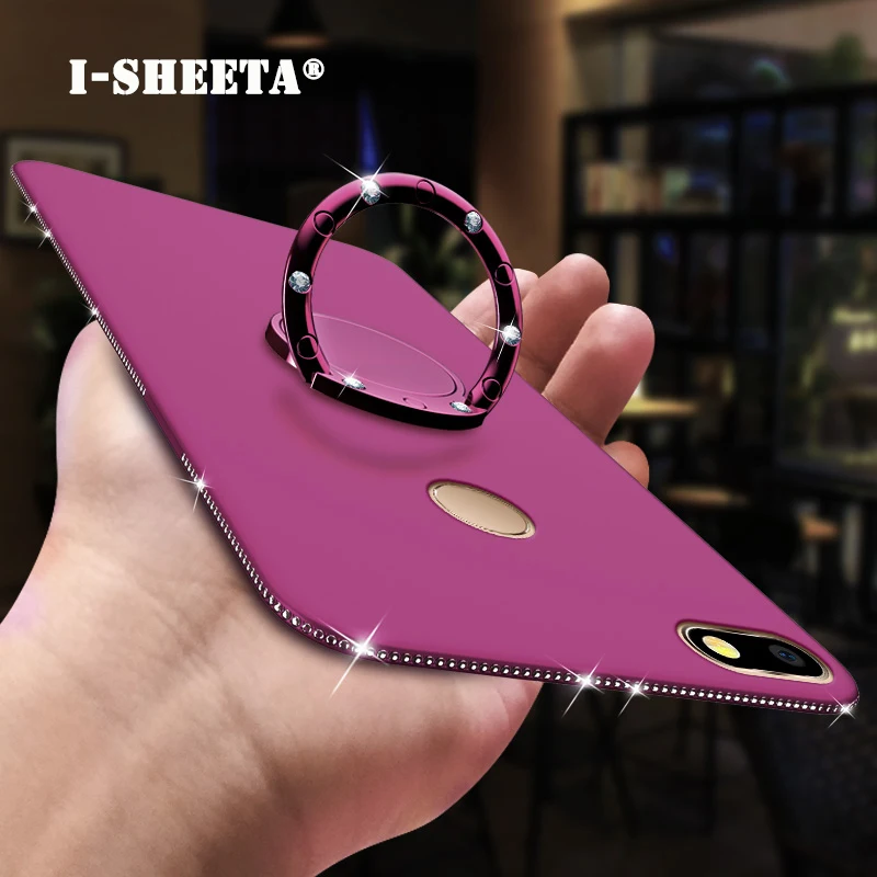 

I-sheeta For Huawei P Smart Case Spft TPU Silicone 3D Bling Diamond Frame Back Cases For Huawei Y7 Prime Cover PSmart Fundas