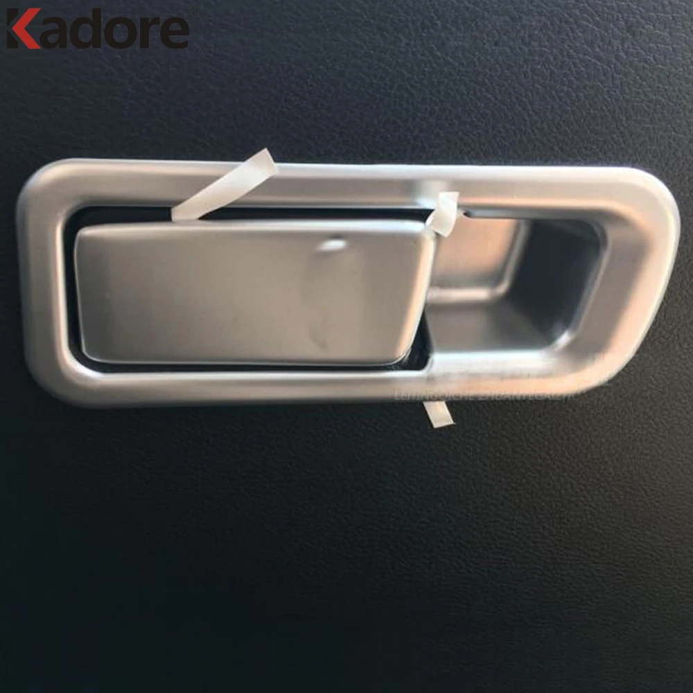 

For Jeep Renegade 2014-2018 2019 ABS Matte Glove Box Switch Decorative Cover Trim Interior Handle Buckle Frame Car Styling