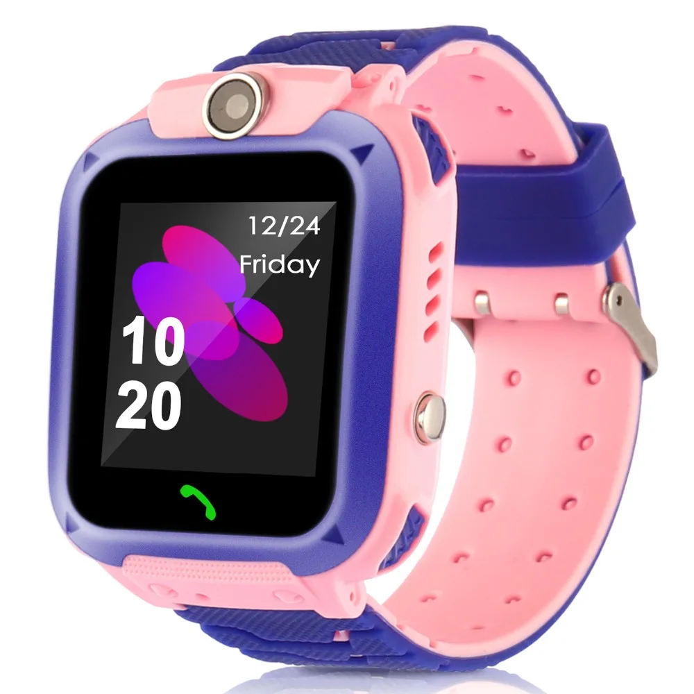 Wholosale Высокое качество новейший водонепроницаемый трекер умные детские часы анти-потеря SOS Вызов Смарт часы для iOS Android