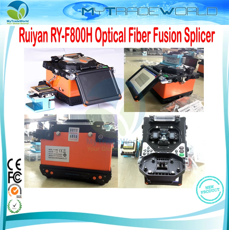 2017 Latest Ruiyan RY F800H FTTH Fiber Optic Splicing