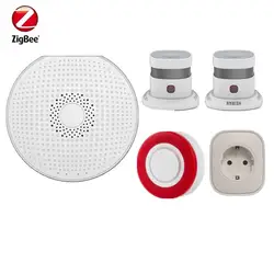 Новый DIY Heiman Zigbee Многофункциональный шлюз Zigbee Hub Управление по смартфону приложение может быть совместимо с датчиками 100 шт