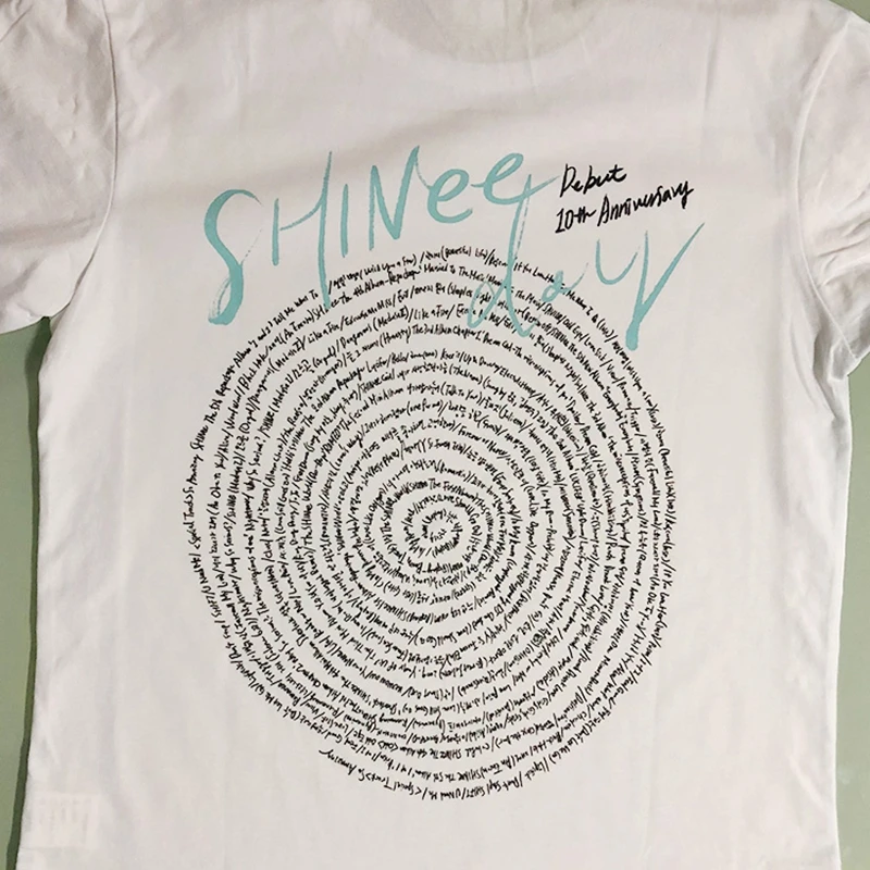 Shinee 10-year Anniversary T-Shirts - Image 3