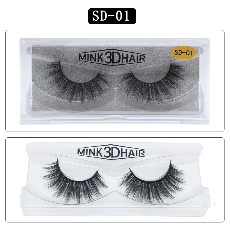 

SD exaggerated imitated mink hair eyelashes 3 d 25 dense false eyelash to Europe and the United States sell like hot cakes