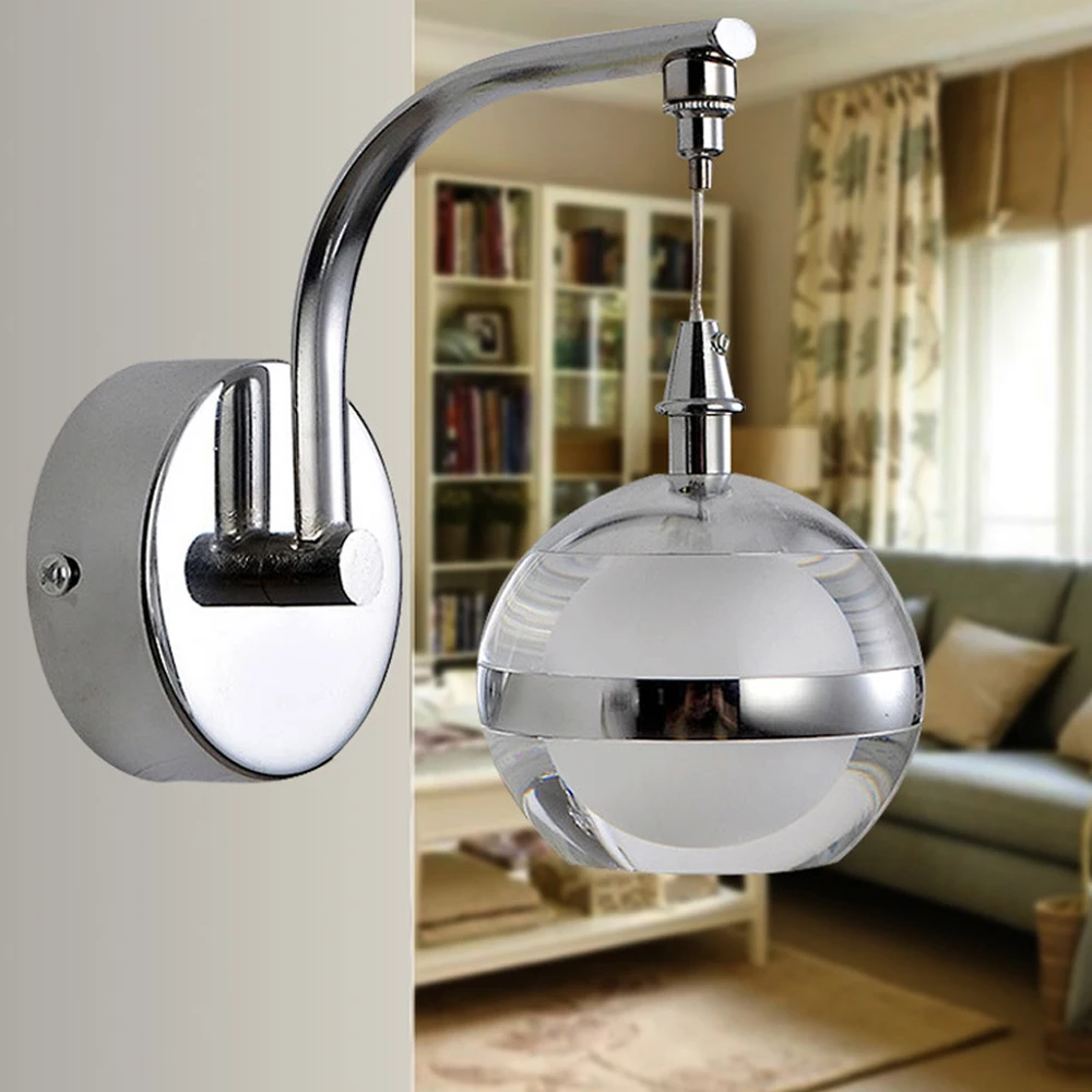 Warm white led lighting modern minimalist light living room bedroom bedside wall lamp stairs ...