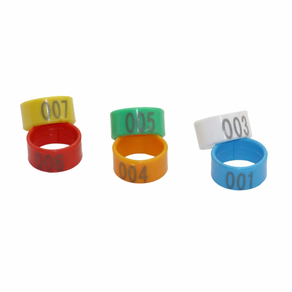 16mm/18mm/20mm Chicken Foot Ring Plastic No.1-100 Digital Identification Foot Ring Chicken coop Feeding supplies 100 Pcs 16mm/18mm/20mm Chicken Foot Ring Plastic No.1-100 Digital Identification Foot Ring Chicken coop Feeding supplies 100 Pcs