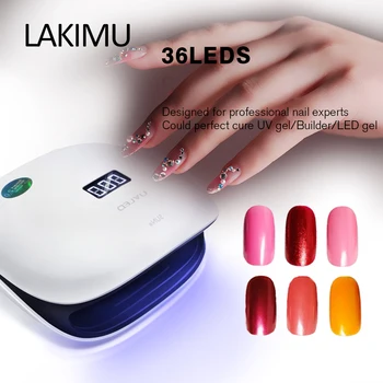 

Lakimu Newest Smart SUN4 UV LED Lamp for Nail Drying Gel Nail Polish Dryer with Unique Design Uv Lamp for Nail Art Tools