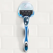 Аксессуары для дома настенный держатель для бритвы для ванной комнаты подставка для зубной щетки Крышка для бритвы держатель для бритвы для душа, 1 шт случайный цвет