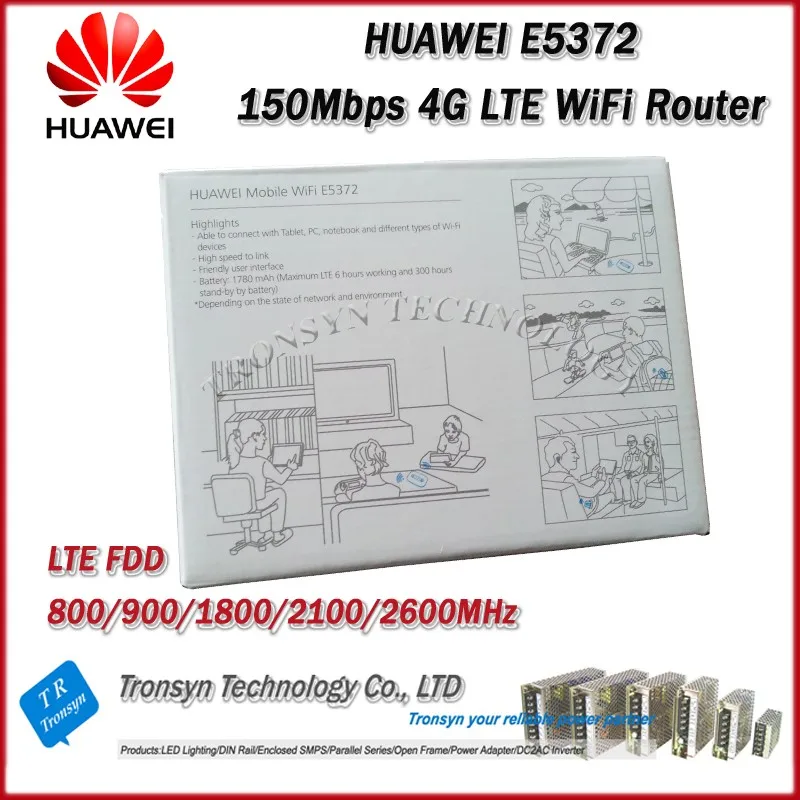 Лидер продаж Фирменная новинка оригинальный Разблокировать LTE FDD 150 Мбит/с Huawei e5372 4 г LTE Cat4 Мобильный Wi-Fi hotpost и 4 г LTE Wi-Fi роутера