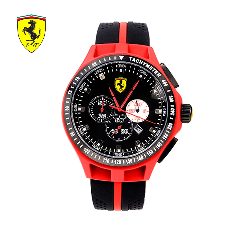 

SCUDERIA FERRARI Brands 2018 Charming New Casual Watch Men Sports Fashion Waterproof Red Black Male Quartz Wristwatches 8076511