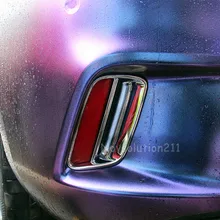 Для Opel Astra K хэтчбек ABS пластмассовый задний хвост противотуманная осветительная лампа крышка отделка автомобиля Стайлинг Аксессуары