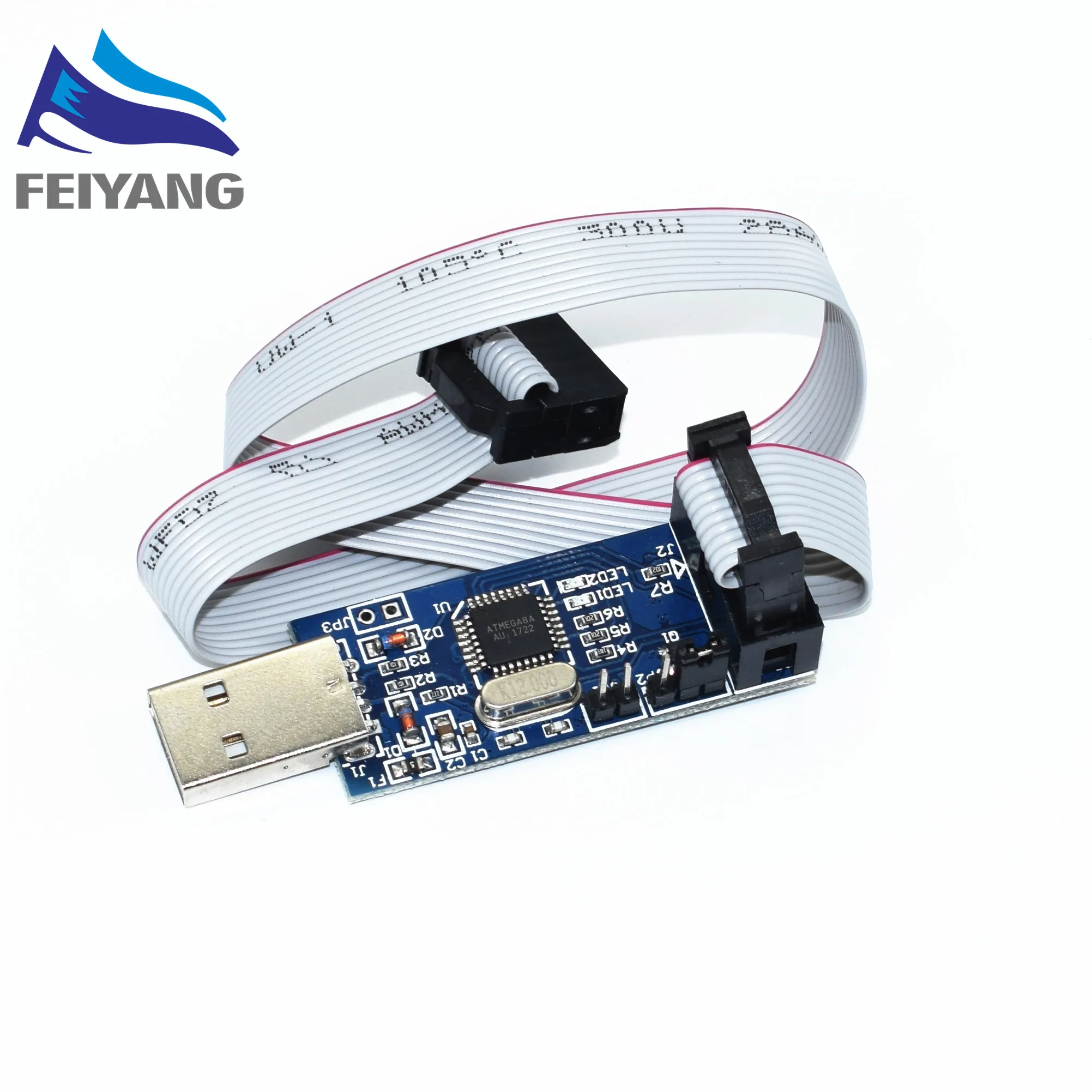 

USBASP USBISP AVR Programmer USB ISP USB ASP ATMEGA8 ATMEGA128 Support Win7 64