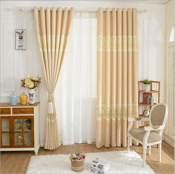 Online kaufen groÃhandel beige blackout vorhänge aus china ...