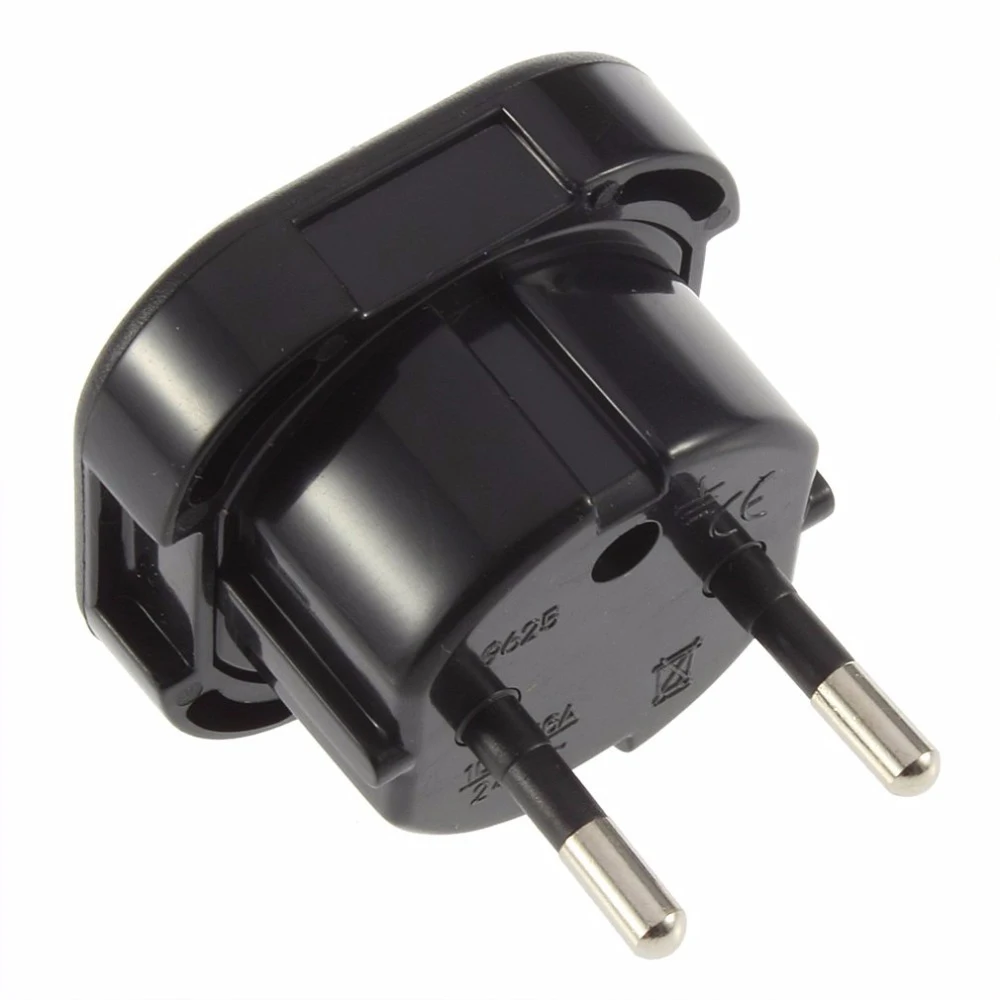 

Portable Universal Travel UK to EU Euro Plug 2 Pin AC Power Charger Adapter Power Plug Socket Converter 10A/16A 240V