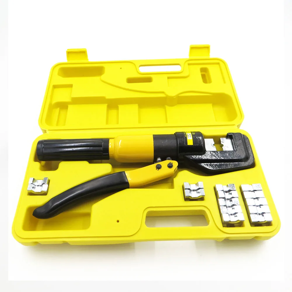 

Battery connector plug Crimper 120A 175W 350A 600V Battery Cable Crimp Crimping Tool Plier Ratchet Pliers Lug