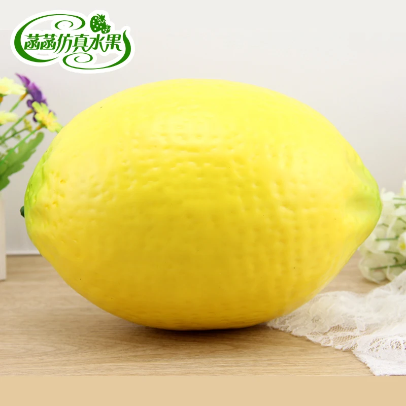 

Extra large lemon foam lemon fruit lemon toys oversized film props
