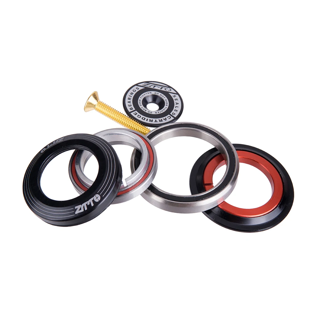 

4252ST MTB Bike Road Bicycle Headset 42 41.8 52mm 1 1/8 "1 1/2" Tapered Straight fork integrated Angular Contact Bearing Cheap