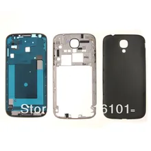 Full Housing Case Back Door Cover For Samsung Galaxy S4 / GT I9500 Black