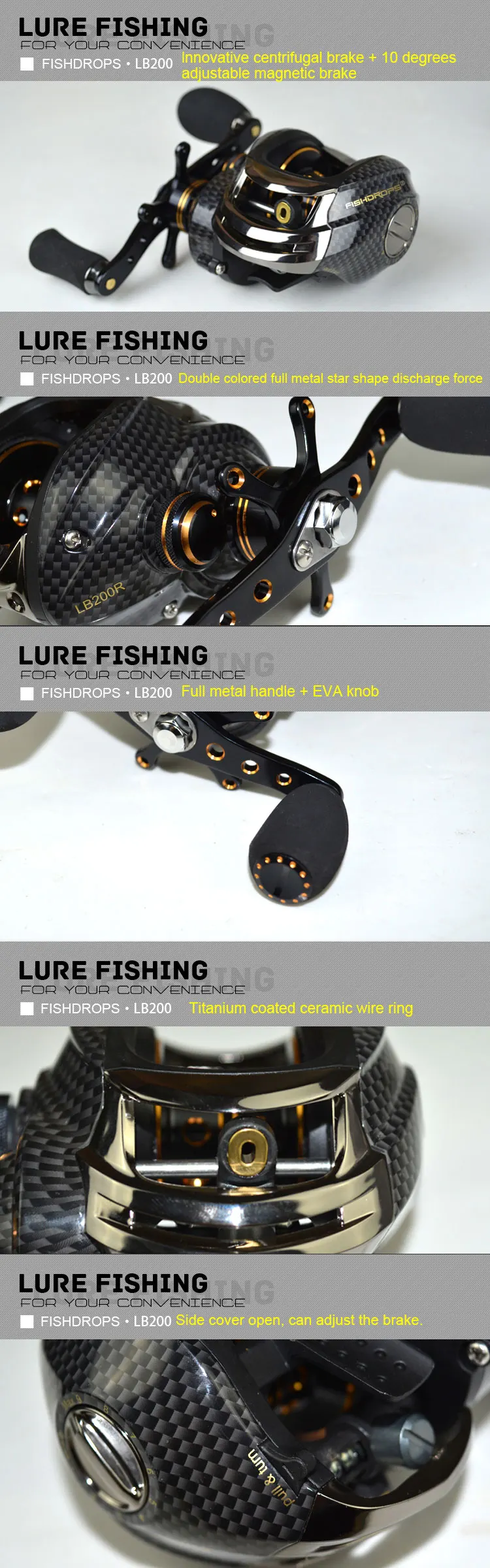 Sistema de Freio 17 plus 1 Shishamo Baitcasting Reel Duplo Carretel 5.5 kg Max Arraste Bbs 7.0: 1 Alta Velocidade Fishing Reel 9 Cheap Carretilhas de pesca