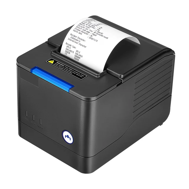 Best Price IssyzonePOS Thermal Receipt Printer 80mm USB Ethernet  Bill Printer For Supermarket Retail Restaurant Logo Printing 260mm/sec