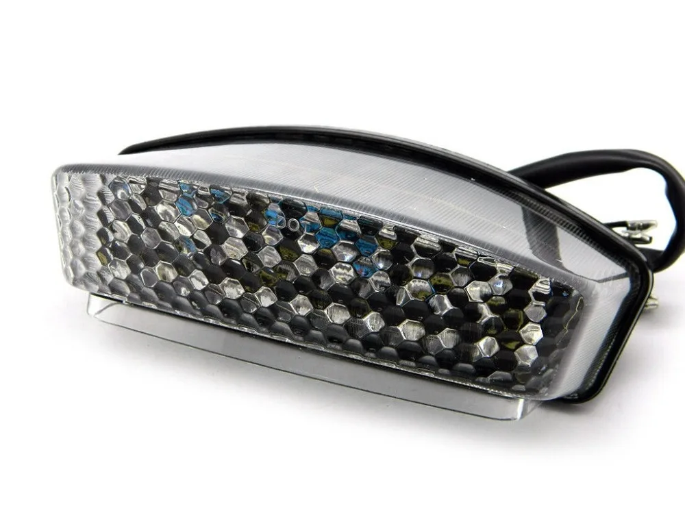 

Motorcycle Transparent LED Integrated Tail Light with Turn Signal Brake Light Indicator Fits For Ducati M400 M750 M900 M1000 S4R