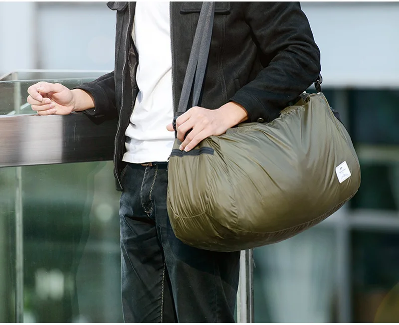 Naturehike дорожная сумка Сверхлегкая Складная Водонепроницаемая сумка для хранения для мужчин сумка для пикника NH17F010-D