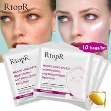 Émulsion Anti-âge pour le visage, 10 pièces/lot, Anti-rides, acide hyaluronique, effet mangue, soins pour la peau, éclaircissante, TSLM1