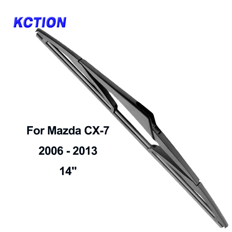 Гибридные щетки стеклоочистителя для лобового стекла, аксессуары для автомобиля для Mazda CX-7 CX7 год от 2011 до подходящий крючок Модель руки - Цвет: rear wiper blade