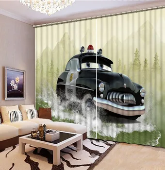 

NoEnName_Null 3D Printing Curtains Visual Enjoyment Lifelike HD 3D Curtains Bedroom Living Room Sunshade Window Curtain CL-D040